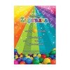 Zaproszenie na urodziny Kolorowe Kulki + koperta 1 sztuka ZX6901