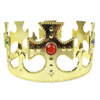 Złota korona króla 7,5x61cm 1 sztuka CRPL